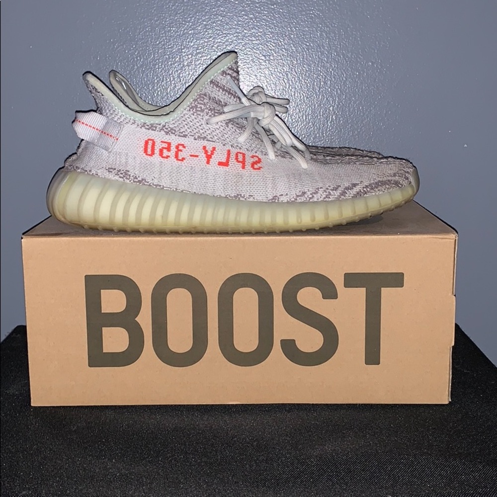 yeezy boost 350 blue tint